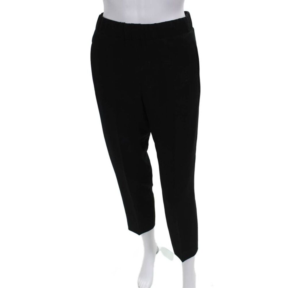 Index Womens Cropped Black Triacetate Pants Size S